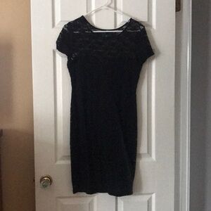 Black lace dress H&M